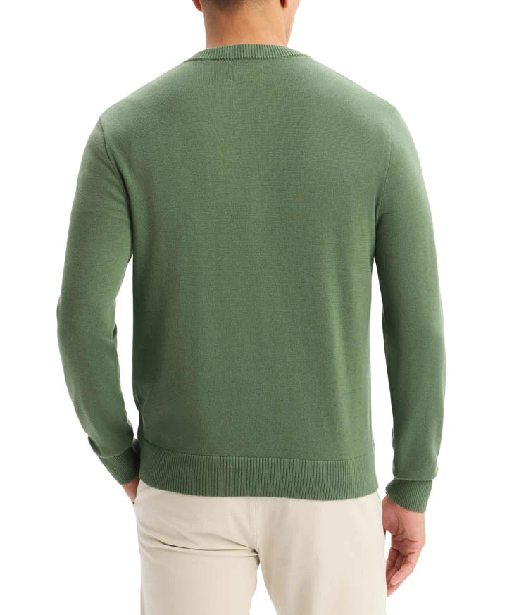 Sweater Hombre V Neck Verde Duck