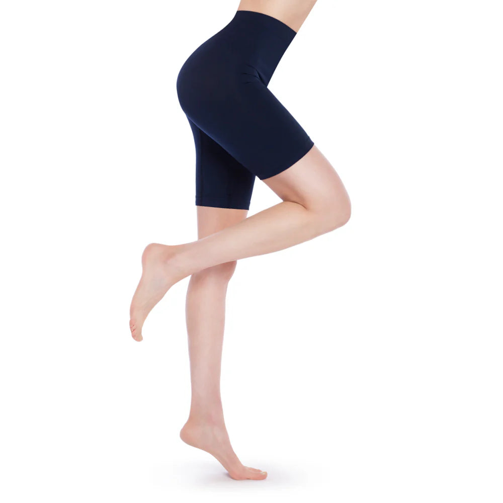 Calza/Short Corta Niña Cotton Spandex Azul