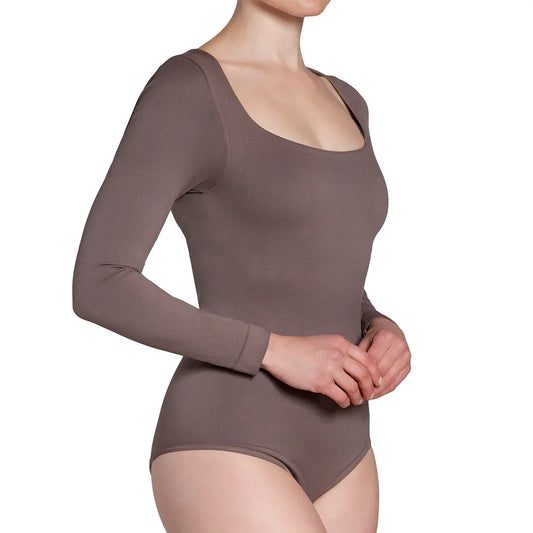 body-mujer-manga-larga-escote-ceniza-