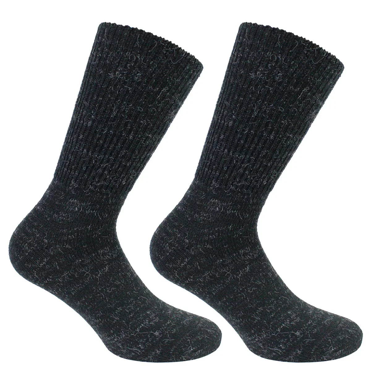 calcetín-hombre-2-pares-cashmere-puño-suave-negro