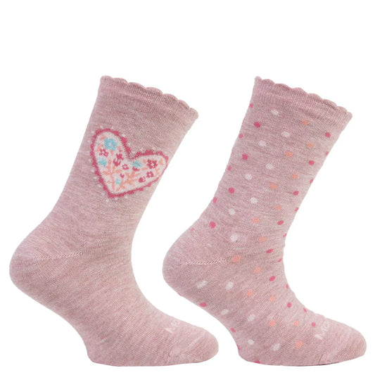 calcetín-2-pares-bamboo-corazón-largo-¾-malva