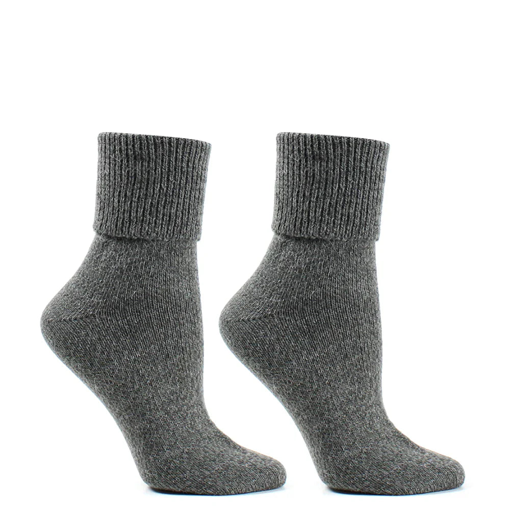 calcetín-mujer-2-pares-cashemere-f-con-vuelta-gris