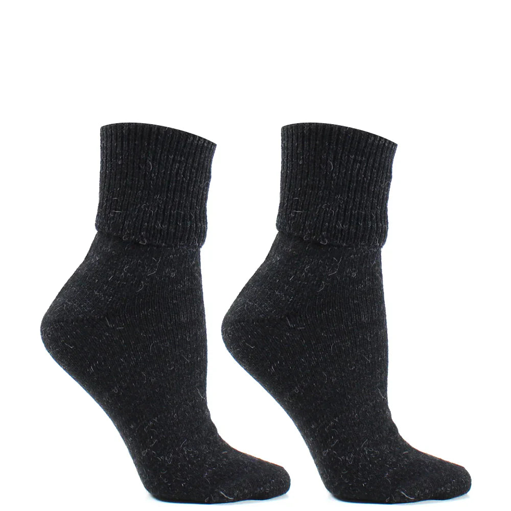 calcetín-mujer-2-pares-cashemere-f-con-vuelta-negro