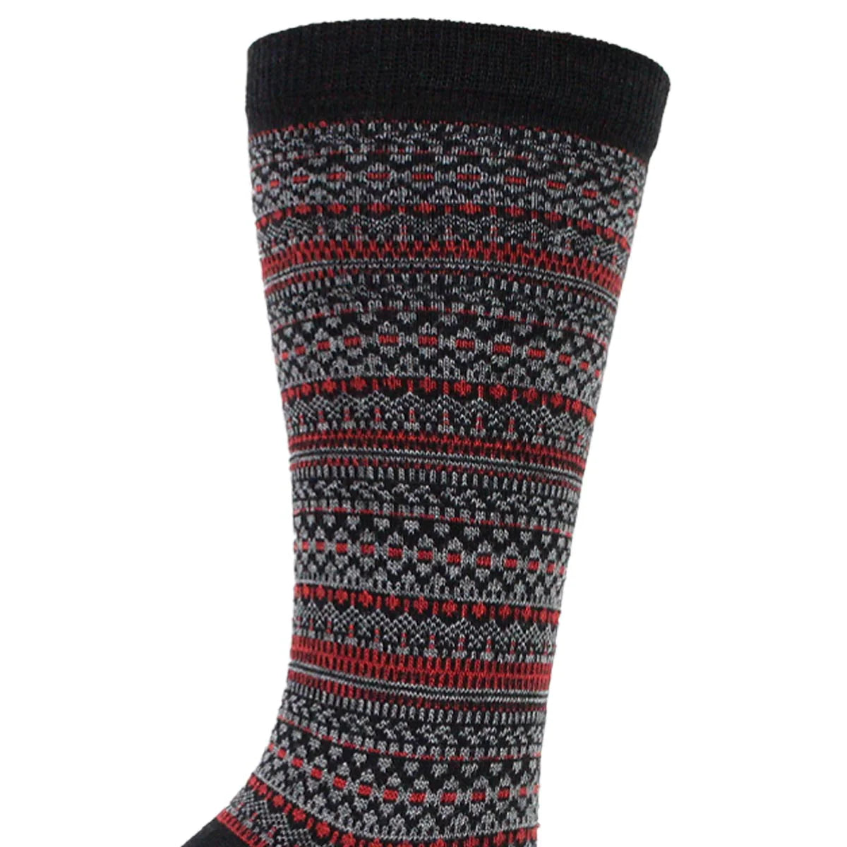 Calcetín Mujer 2 Pares Bamboo Grecas Negro