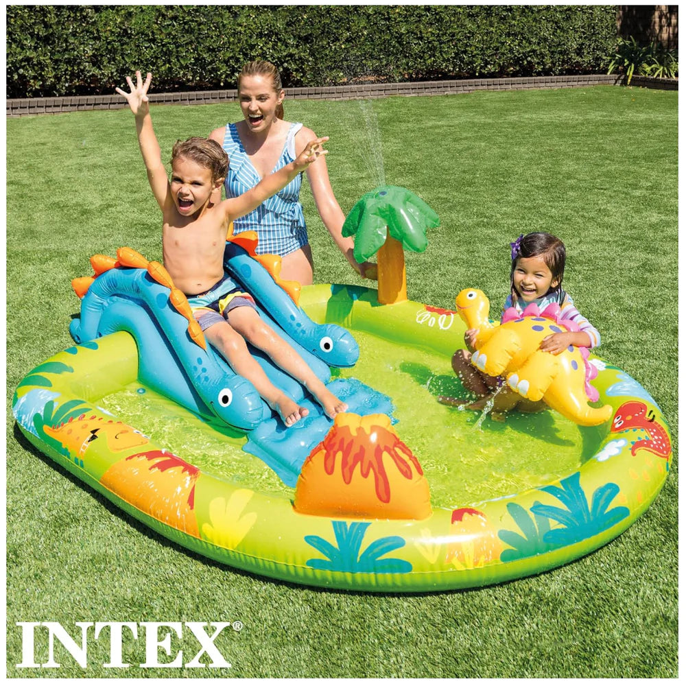 Piscina Centro de Juegos Acuatico Inflable Dinosaurios