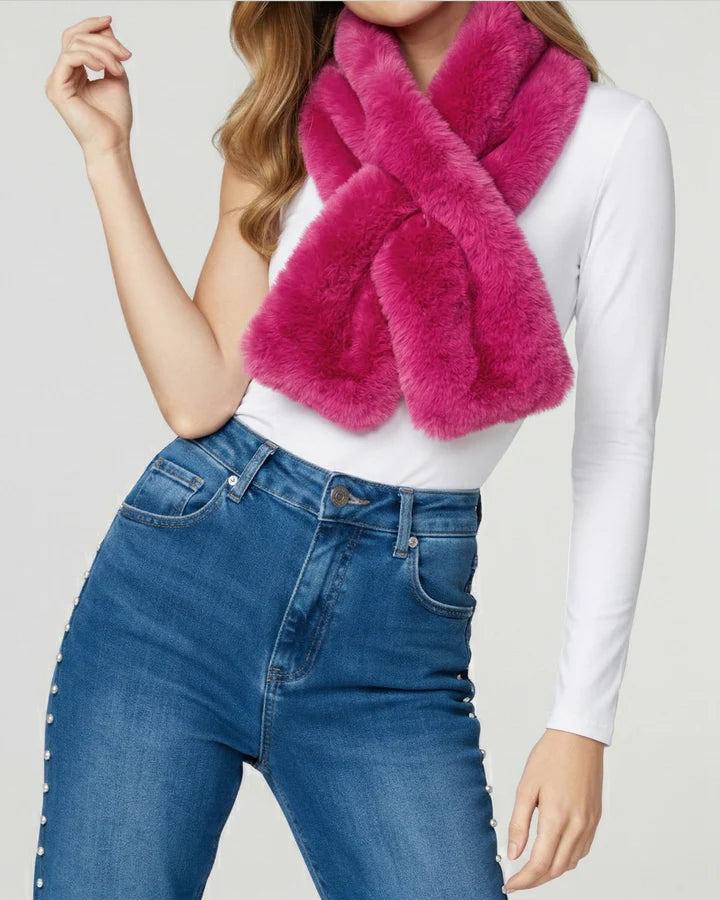 Cuello Mujer Stella Fucsia