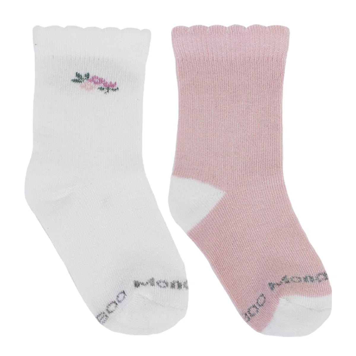 Calcetín Niña 4 Pares Bamboo Cinta Blanco Invierno