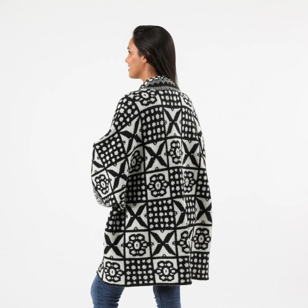 Poncho Mujer Alicia Blanco