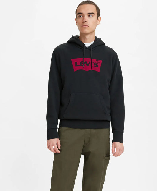 polerón-hombre--liso-con-logo-negro