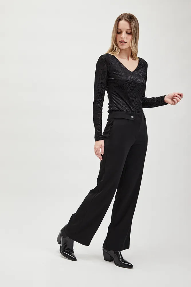Pantalón Mujer Formal Negro