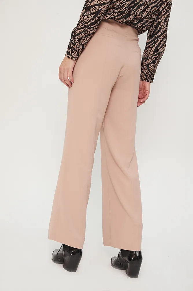 Pantalón Mujer Formal Beige