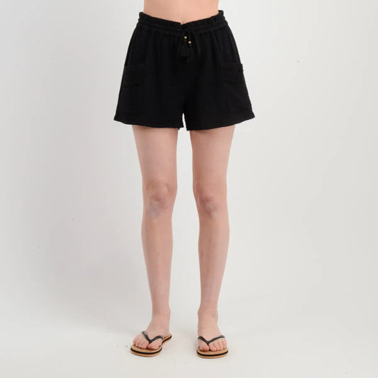Short Mujer Aloha Negro