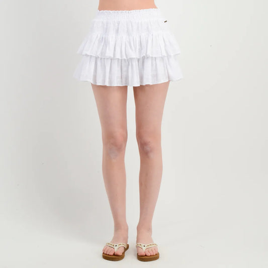 Falda Mujer Adilah Blanco