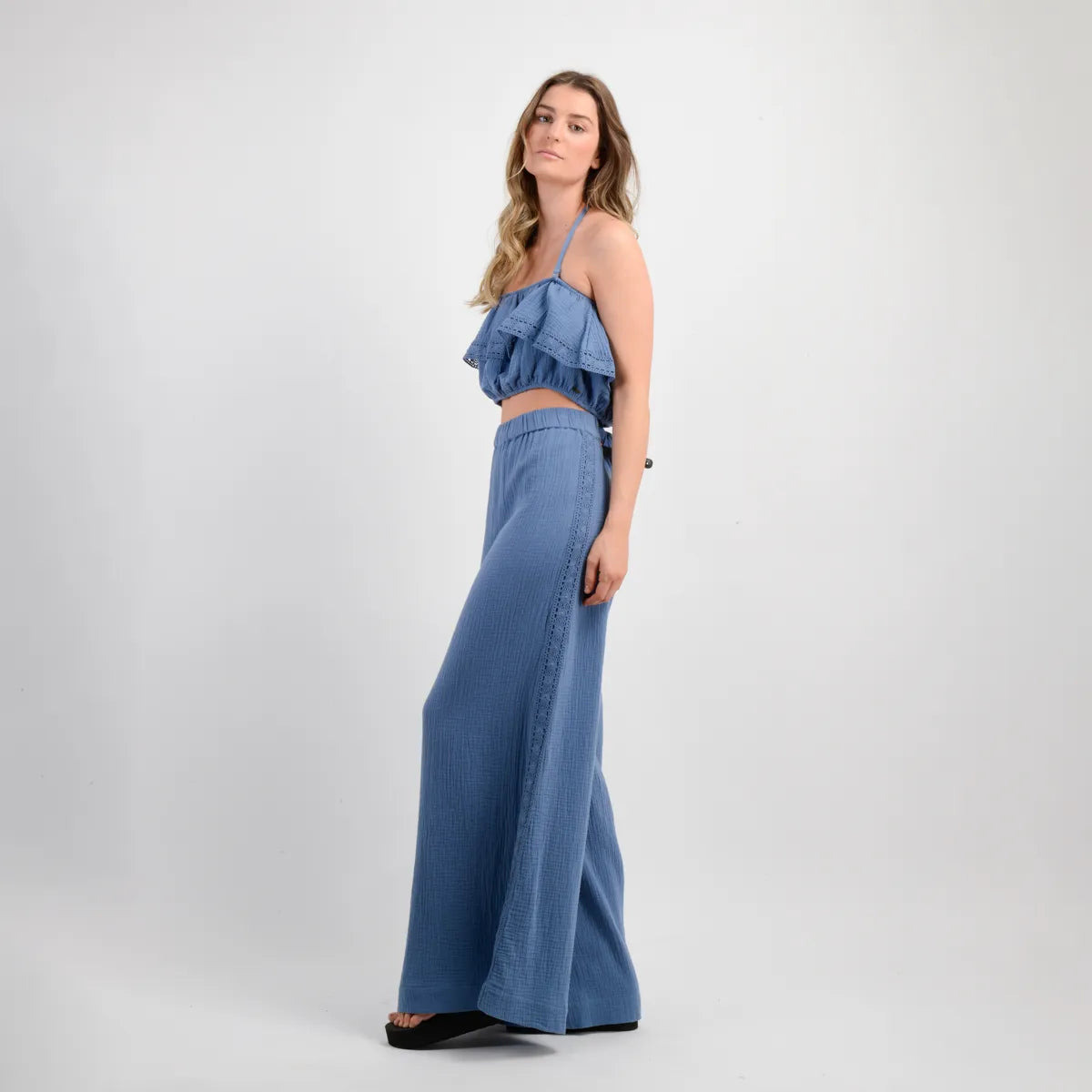 Pantalon Mujer Leni Azul