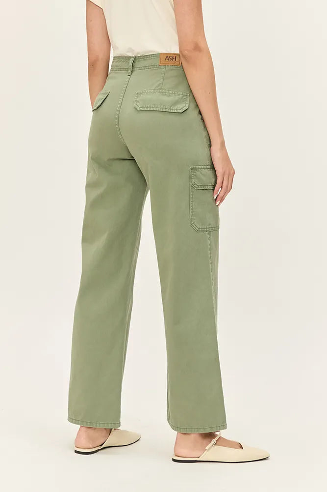 Jeans Mujer Liso Verde