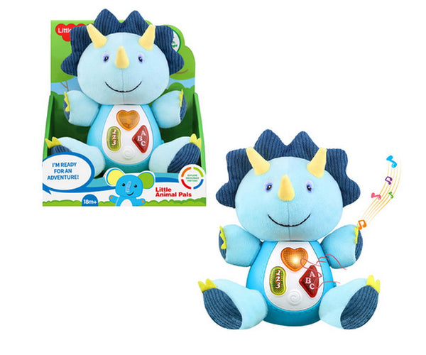 Peluche Dinosaurio Canta y Aprende Conmigo