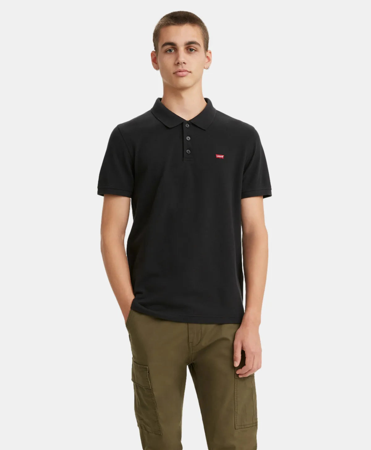 polera-hombre-hm-polo-negro