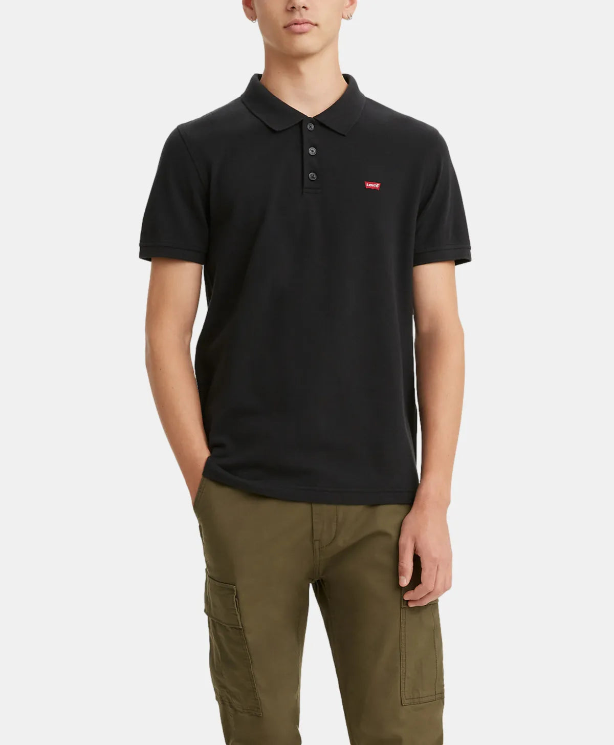 polera-hombre-hm-polo-negro