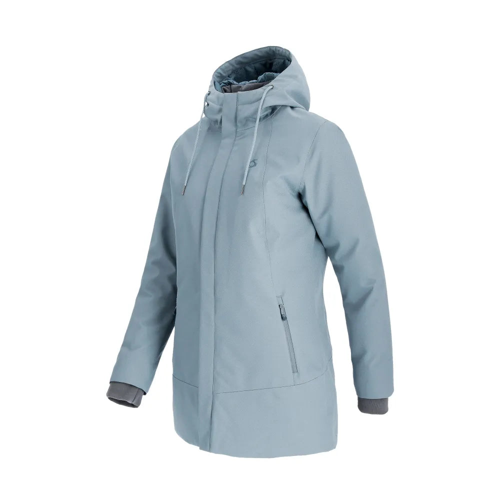 Parka Mujer Abrigo Eryx Gris