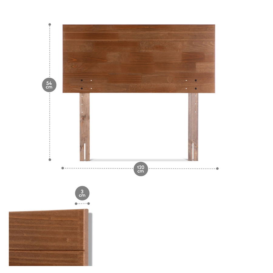 Respaldo Tabor Madera 1 Plaza 1/2 Taffy