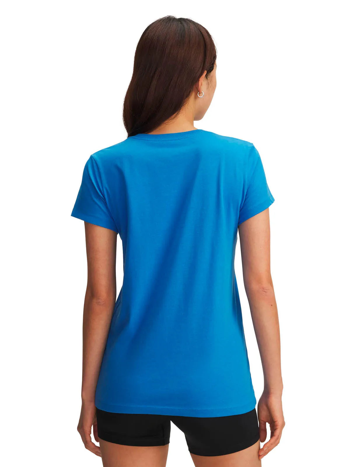 Polera Mujer Manga Corta Lifestyle Azul