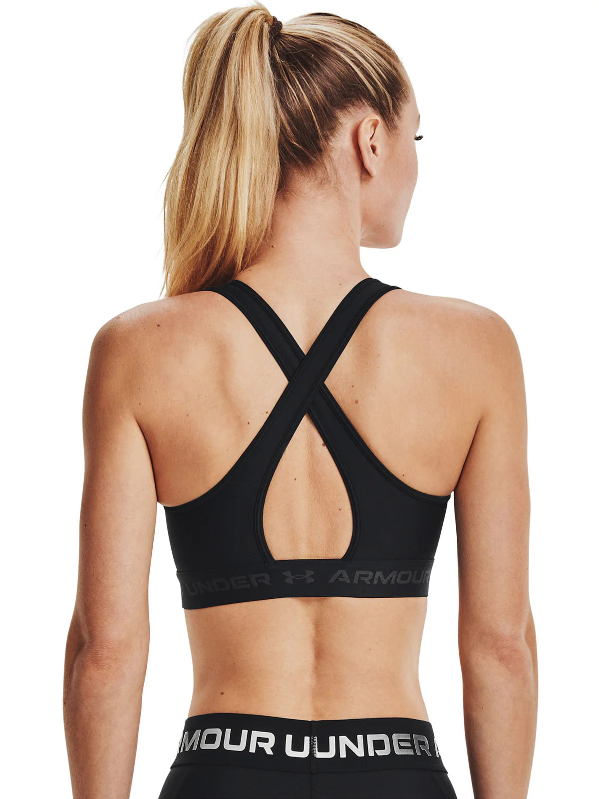 Peto Mujer Training Mid Crossback Negro
