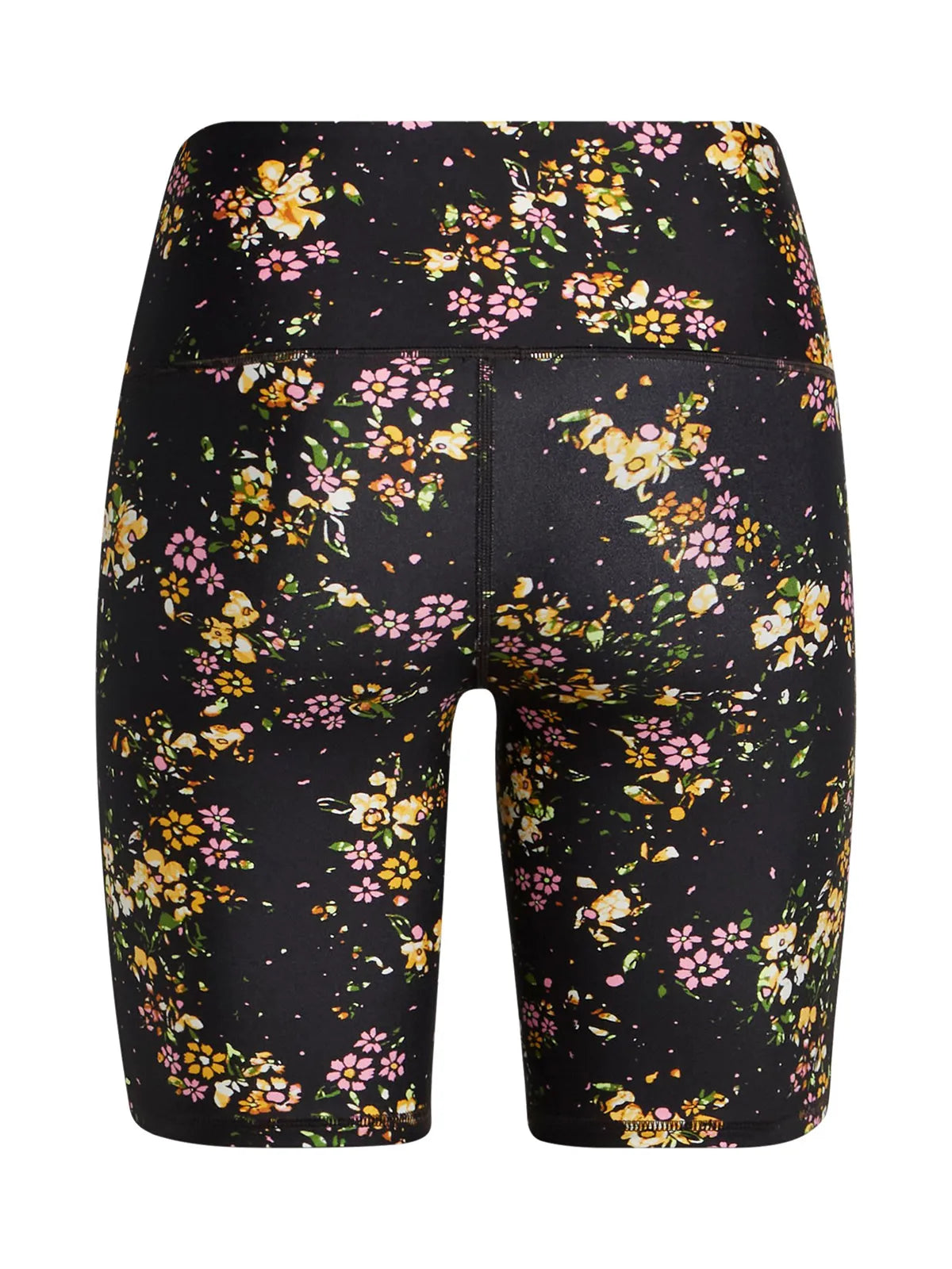 Shorts Mujer Bikers HeatGear Negro Flores