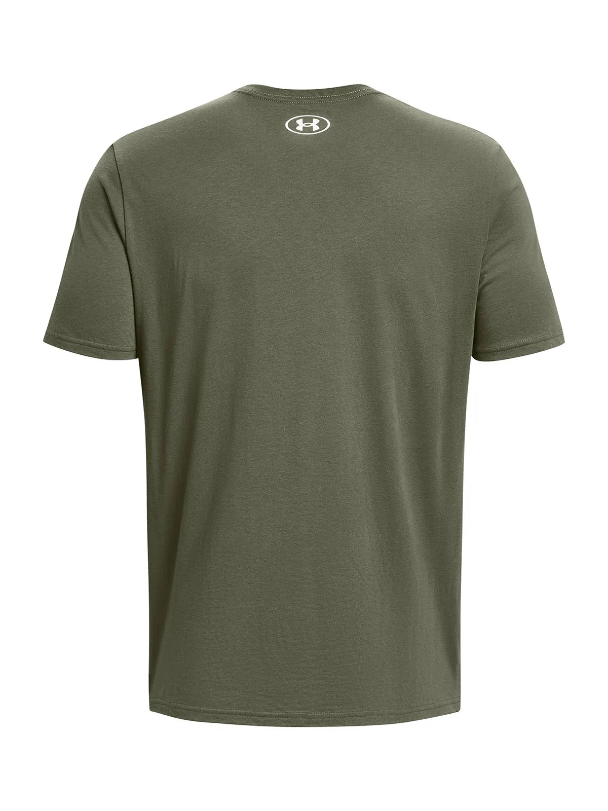 Polera Hombre Manga Corta Camo Chest Stripe Verde