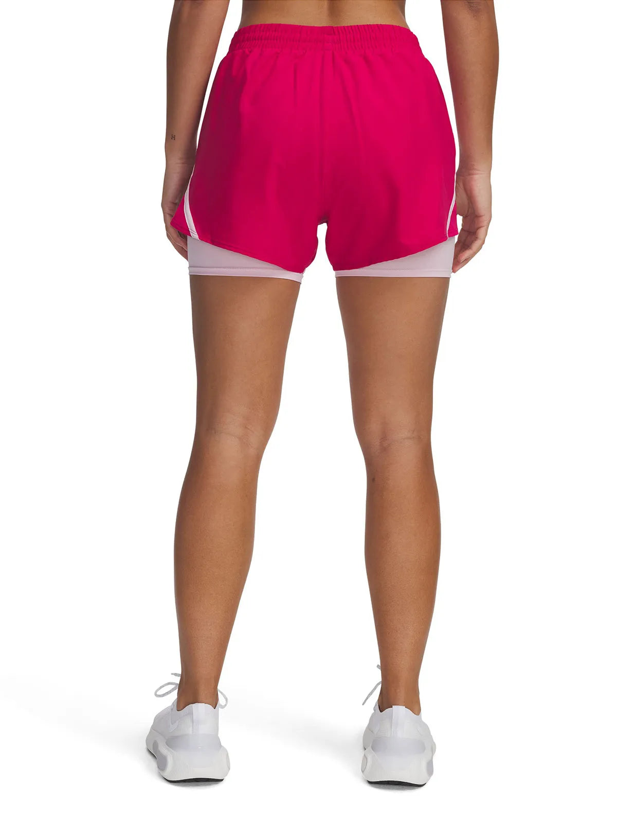 Shorts Mujer Fly-By 2 en 1 Fucsia