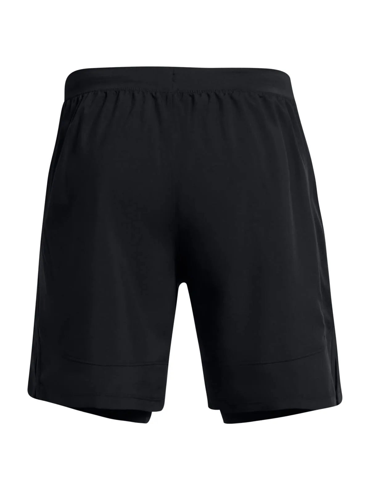 Shorts Hombre Launch 2 en 1 de 7" Negro