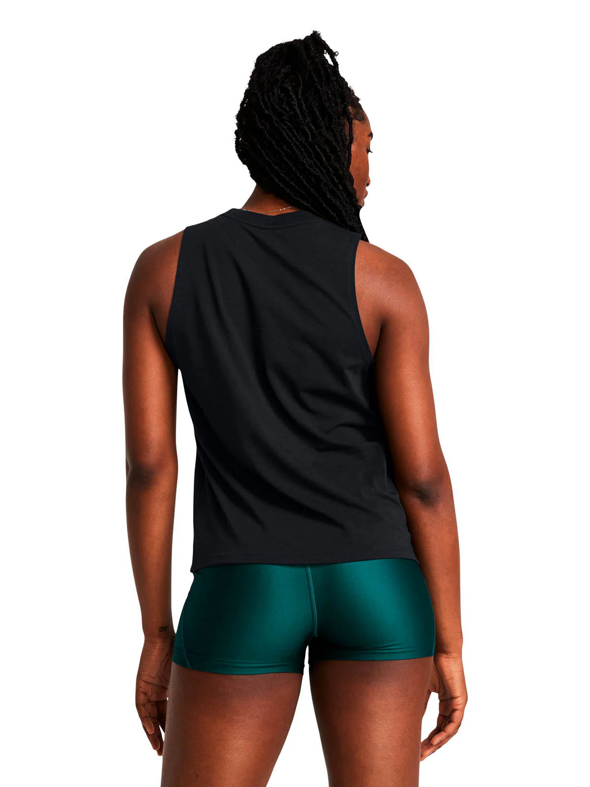 Polera Mujer sin Mangas Lifestyle Off Campus Muscle Negra