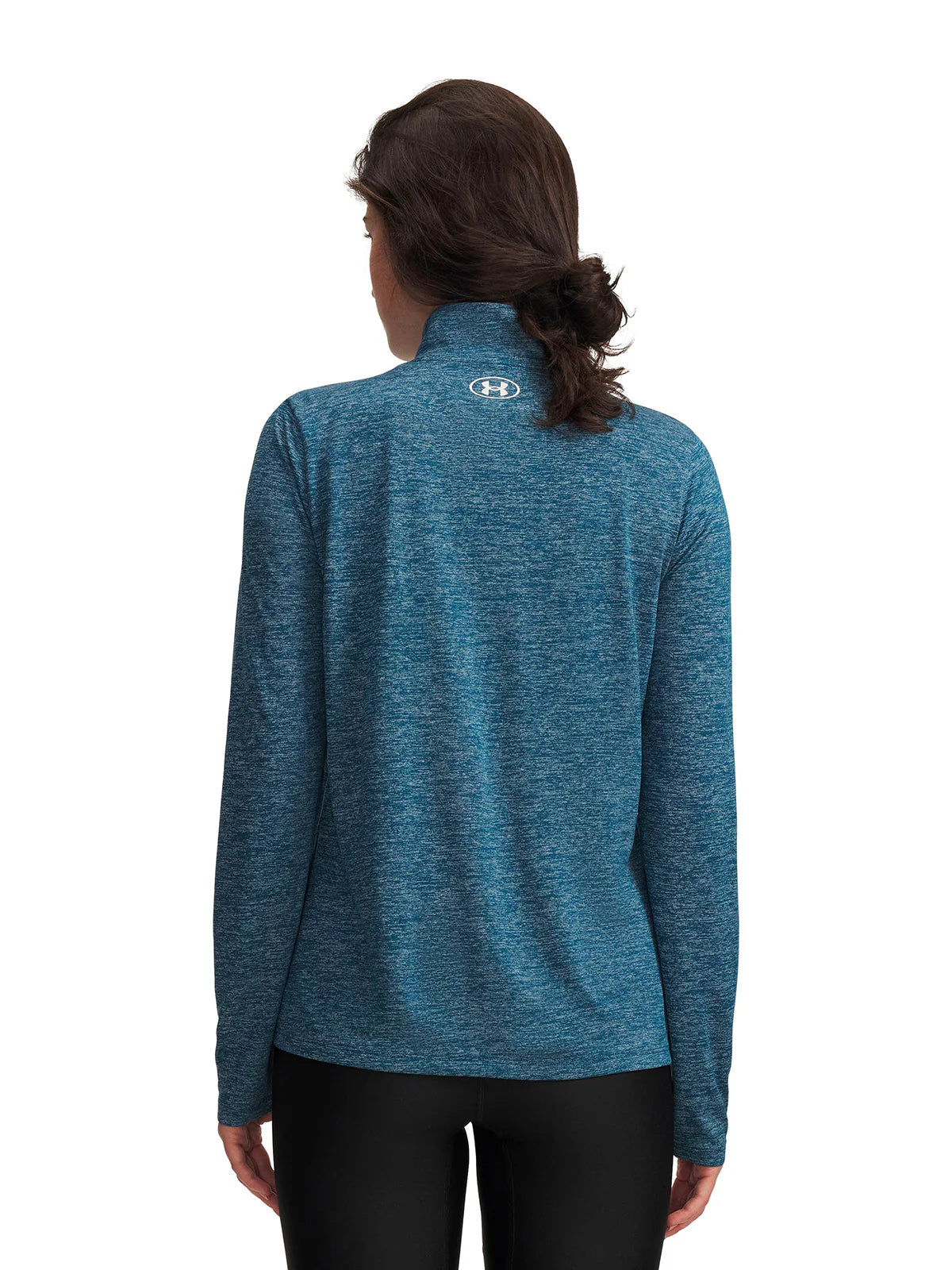 Poleron Mujer Training Tech Twist Azul