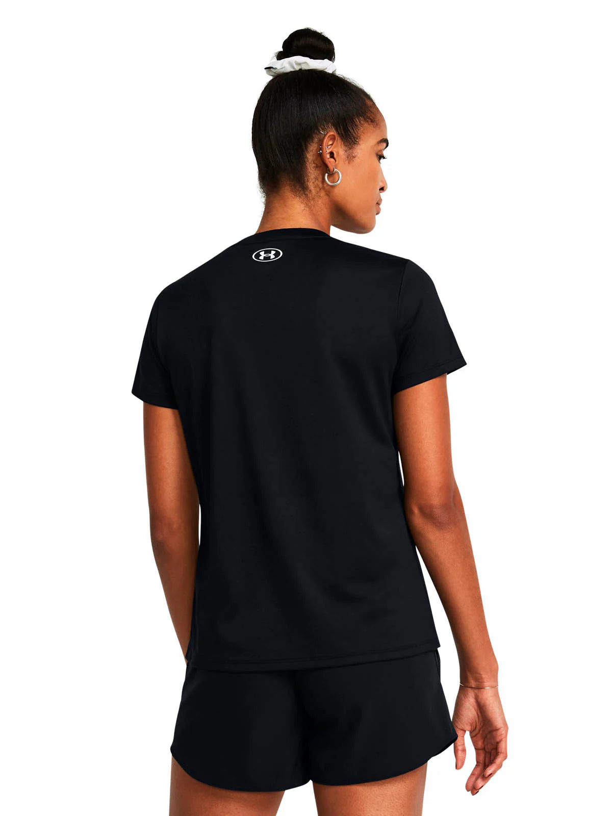 Polera Mujer Manga Corta Training Tech Negra