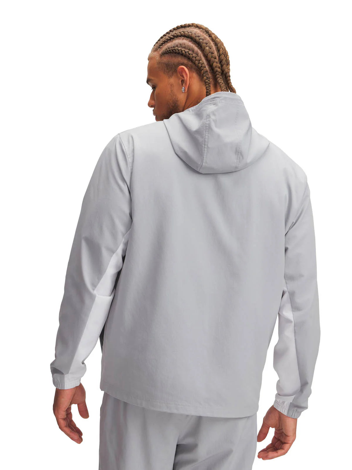 Cortaviento Hombre Deportivo Gris
