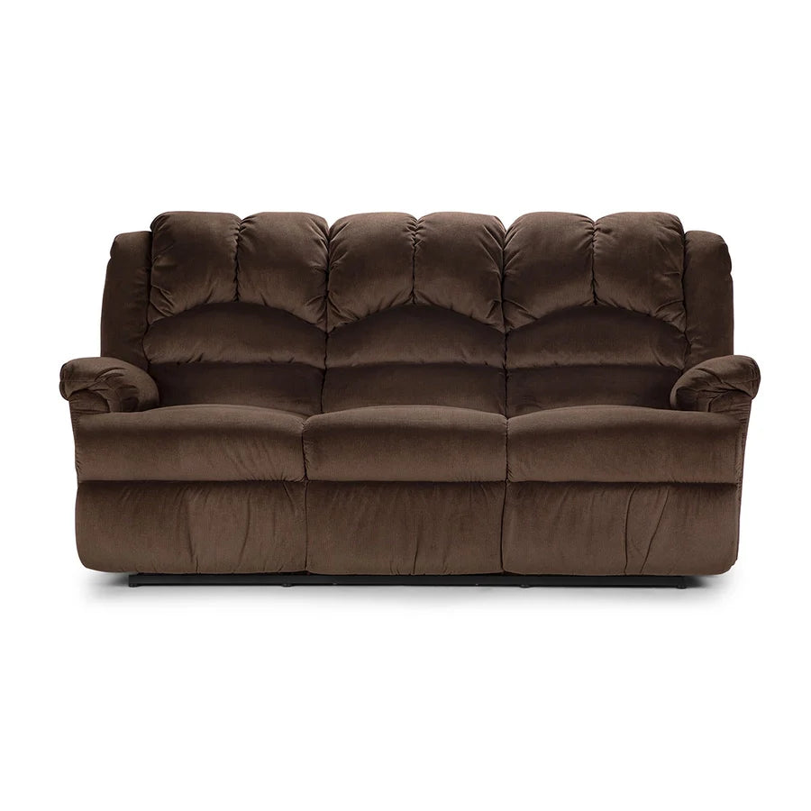 Sofá Reclinable Jarrie Tela Chex Manual 3 Cuerpos Rosen | Germani