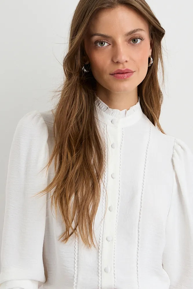 blusa-mujer-lisa-botones-blanca