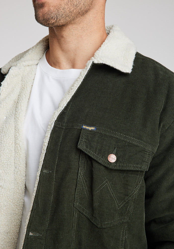 Chaqueta Hombre Cotelé Verde