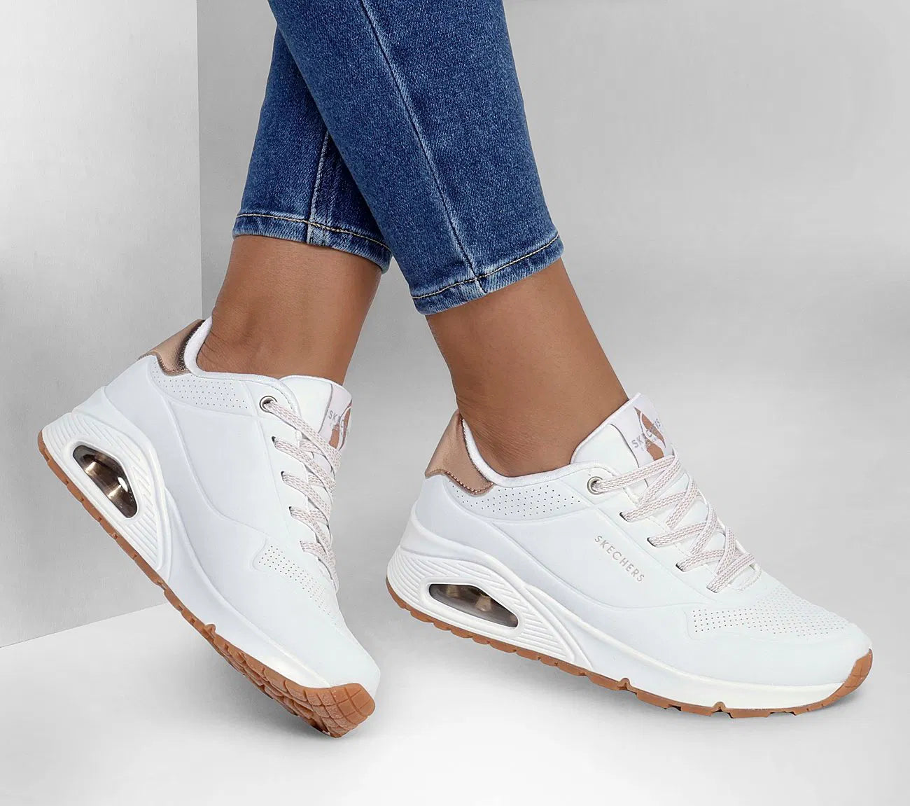 Zapatilla Mujer Uno White