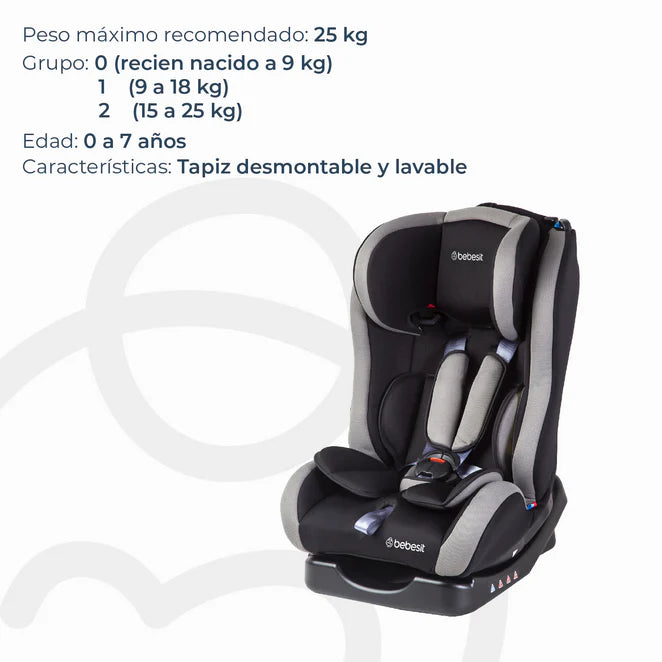 Silla de Auto Convertible Orbit Gris