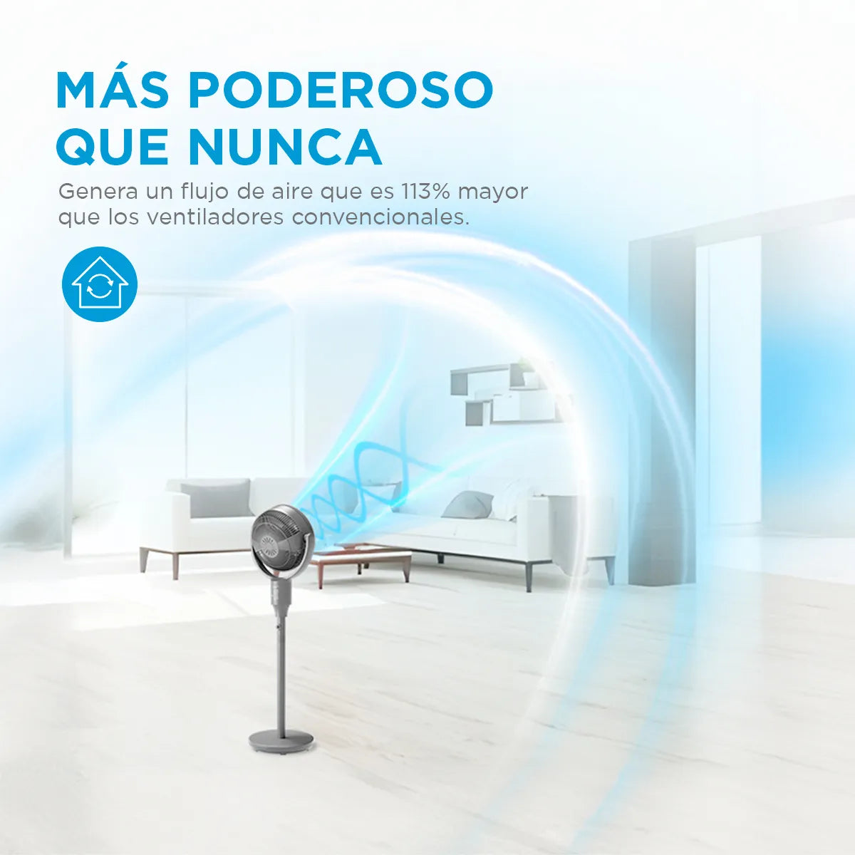 Ventilador con tecnología 3D Flow
