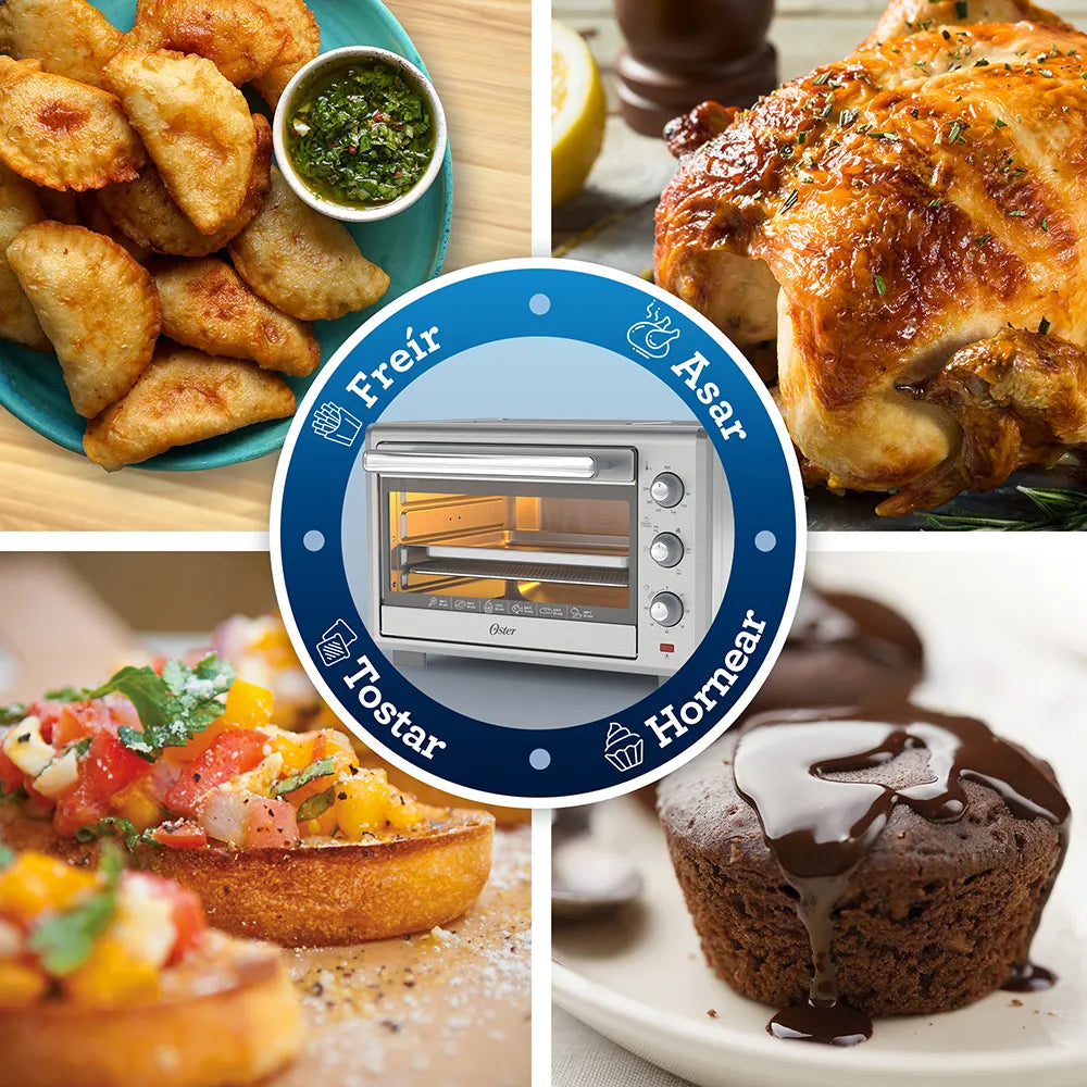 Horno con freidora de aire Oster® de 35L TSSTTVLS35