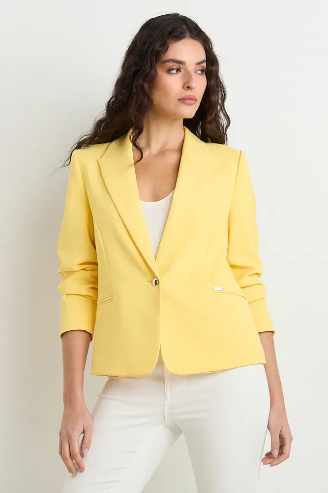 blazer-mujer-liso-amarillo