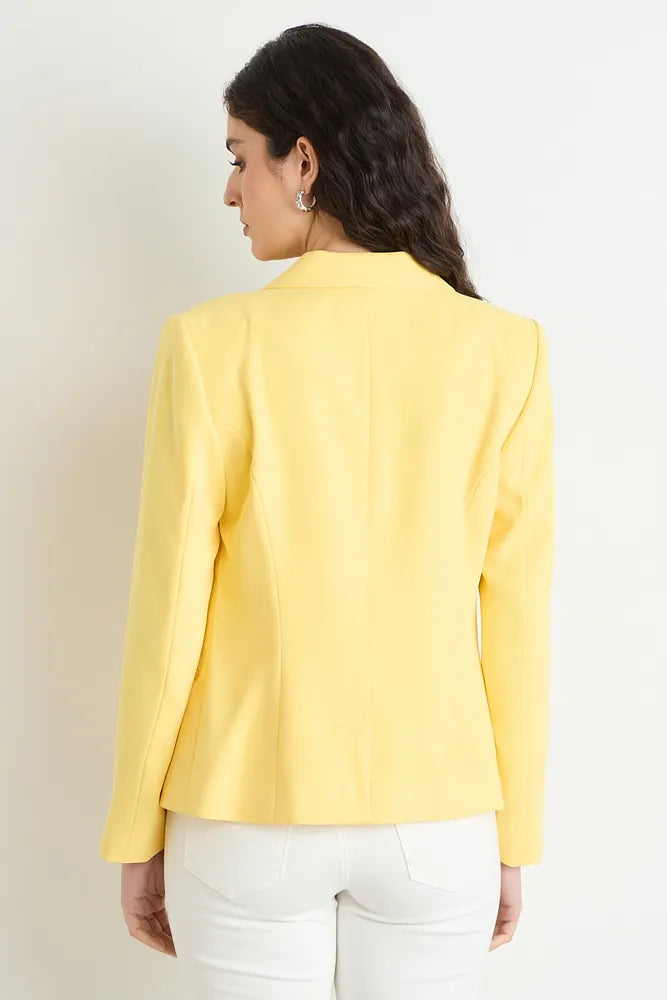 blazer-mujer-liso-amarillo