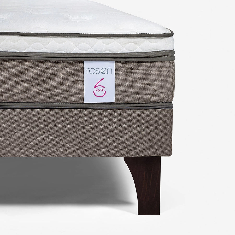 Cama Europea New Style 6 de 2 Plazas Base Dividida 150 x 200 cm
