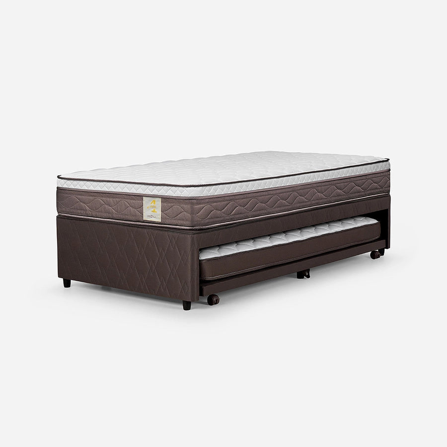 Cama New Style 4 Plus Base Independiente 1,5 Plazas 105 x 200 cm
