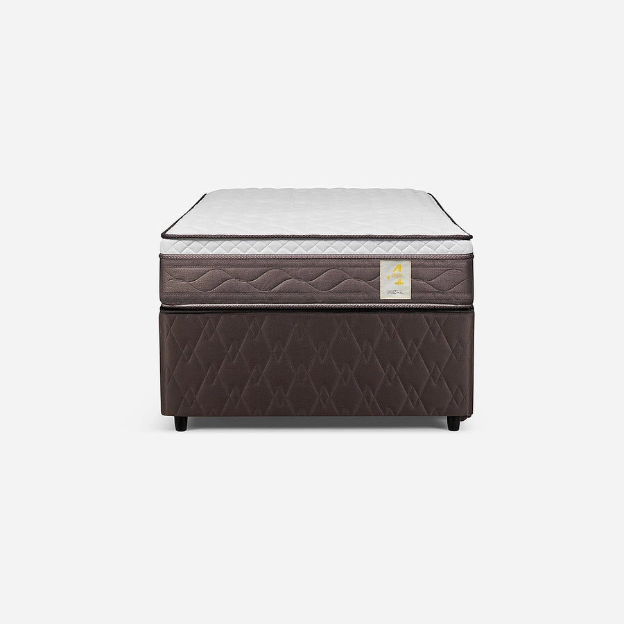 Cama New Style 4 Plus Base Independiente 1,5 Plazas 105 x 200 cm