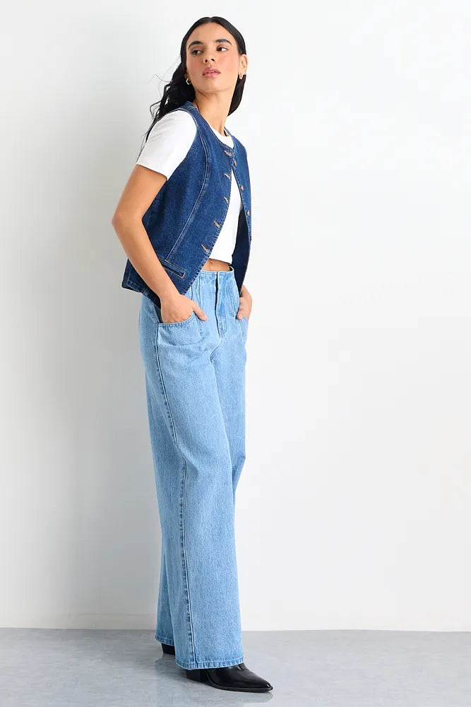 Chaqueta Mujer Guillette Liso Azul Marino