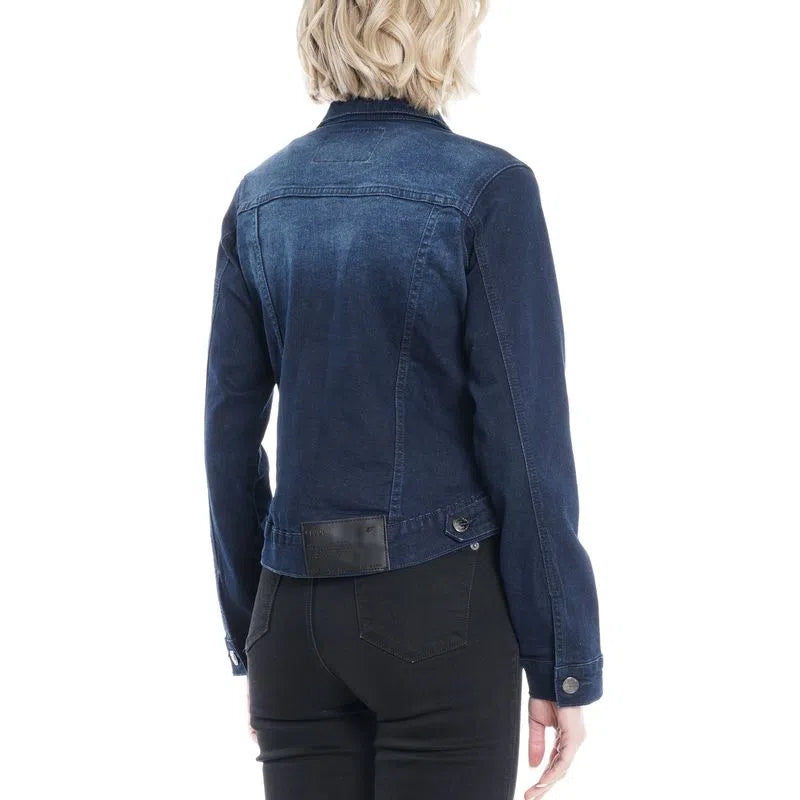 Casaca Mujer Mezclilla Azul