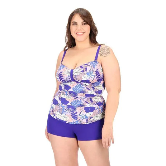 Traje de baño Mujer Bikini Modelante Azul
