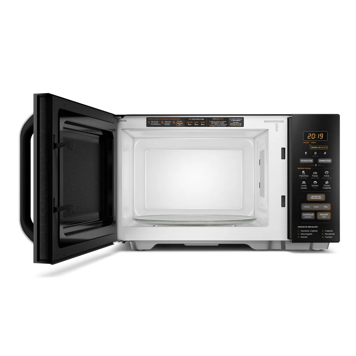 Microondas 28 Litros Digital Descongelamiento Inteligente MM28FB Negro